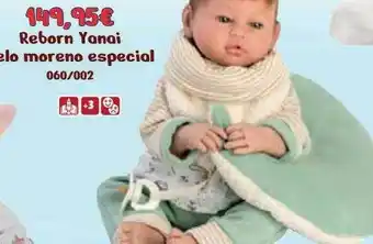 Jugueterías Nikki Reborn Yanai Pelo Moreno Especial oferta