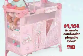Jugueterías Nikki Armario Cambiador Plegable oferta