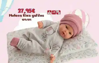 Jugueterías Nikki Muñeca Kika Gatitos oferta