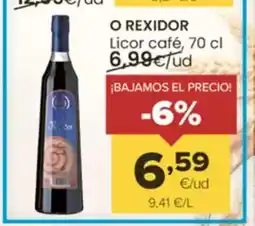 Autoservicios Familia O REXIDOR Licor café oferta