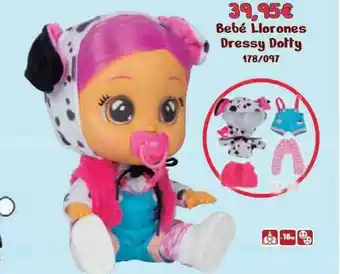 Bebé Llorones Dressy Dotty