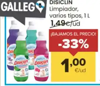 Autoservicios Familia DISICLÍN Limpiador varios tipos oferta