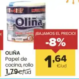 Autoservicios Familia OLIÑA Papel de cocina, rollo oferta