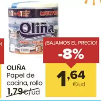 Autoservicios Familia OLIÑA Papel de cocina, rollo oferta