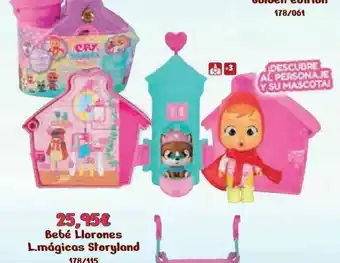 Jugueterías Nikki Bebé Llorones L. Mágicos Storyland oferta