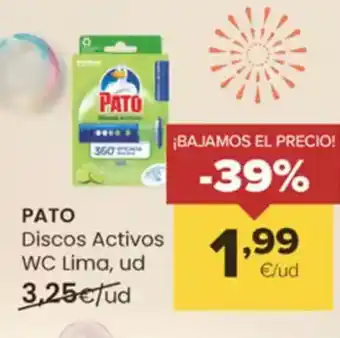 Autoservicios Familia PATO Discos Activos WC Lima oferta