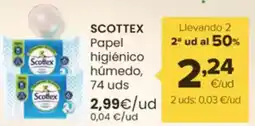 Autoservicios Familia SCOTTEX Papel higiénico oferta