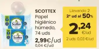 Autoservicios Familia SCOTTEX Papel higiénico oferta