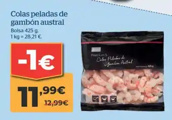 La Sirena Colas peladas de gambón austral oferta