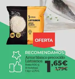 La Sirena Arroz blanco precocido oferta