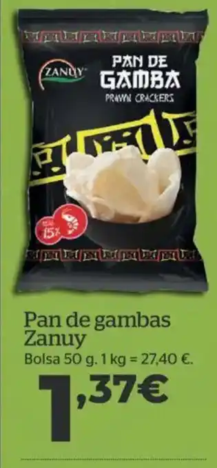 La Sirena Pan de gambas Zanuy oferta