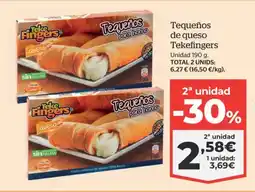 La Sirena Tequeños de queso Tekefingers oferta