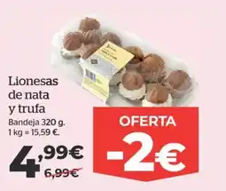 La Sirena Lionesas de nata y trufa oferta