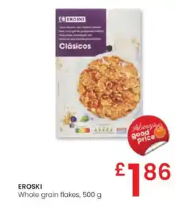 Eroski EROSKI Whole grain flakes oferta