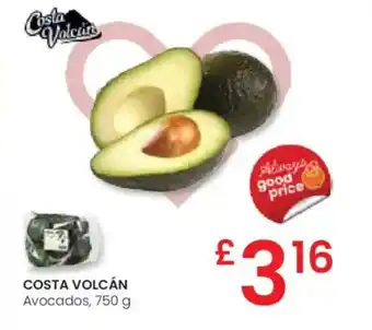 Eroski COSTA VOLCÁN Avocados oferta