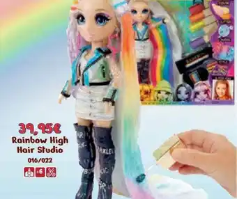 Jugueterías Nikki Rainbow High Hair Studio oferta