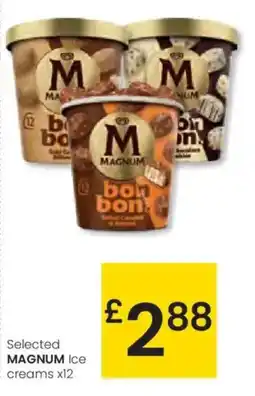 Eroski MAGNUM Selected Ice creams oferta