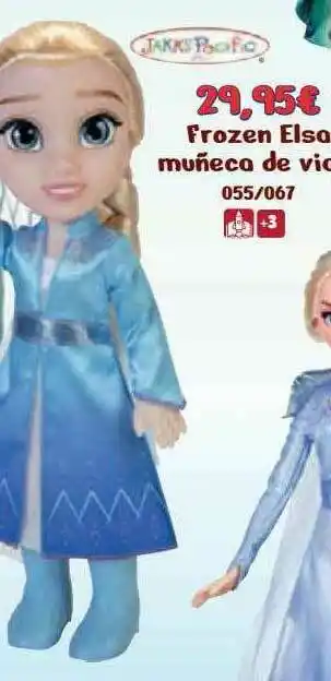 Jugueterías Nikki Frozen Elsa Muñeca De Vio oferta
