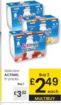 Eroski ACTIMEL Selected oferta