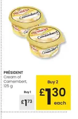 Eroski PRÉSIDENT Cream of Camembert oferta