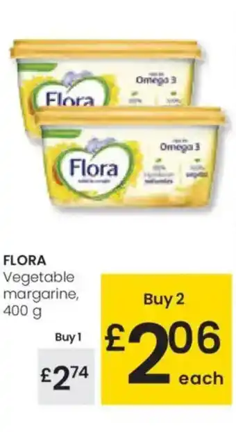 Eroski FLORA Vegetable margarine oferta