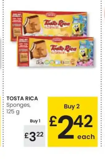 Eroski TOSTA RICA Sponges oferta