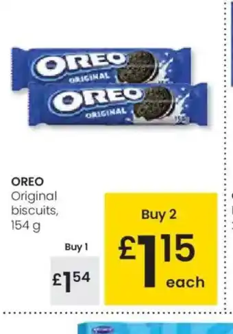 Eroski OREO Original biscuits oferta