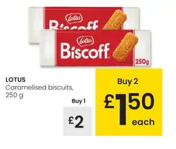 Eroski LOTUS Caramelised biscuits oferta