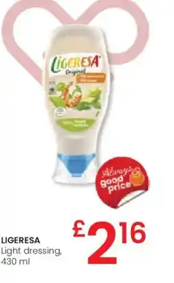 Eroski LIGERESA Light dressing oferta