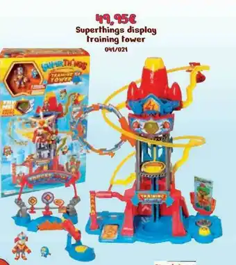 Jugueterías Nikki Superthings Display Training Tower oferta