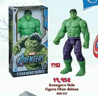 Jugueterías Nikki Avengers Hulk Figura Titan Deluxe oferta