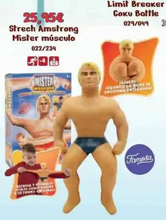 Jugueterías Nikki Strech Amstrong Mister Músculo Limit Breaker Goku Battle Famosa oferta