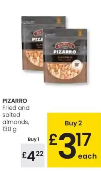 Eroski PIZARRO Fried and salted almonds oferta