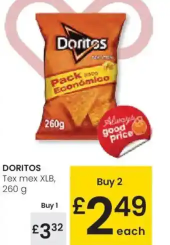 Eroski DORITOS Tex mex XLB oferta