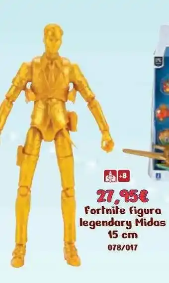 Jugueterías Nikki Fortnite Figura Legendary Midas 15 Cm oferta