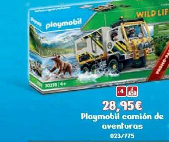 Jugueterías Nikki Playmobil Camión De Aventuras oferta