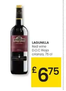 Eroski LAGUNILLA Red wine D.O.C Rioja crianza oferta