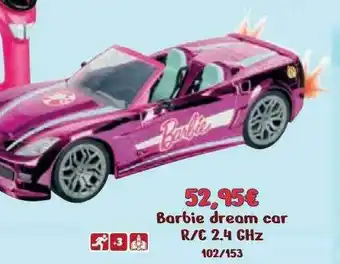 Jugueterías Nikki Barbie Dram Car R C 2.4 Ghz oferta