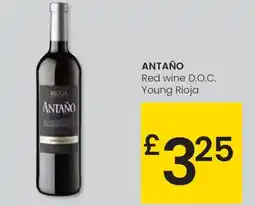 Eroski ANTAÑO Red wine D.O.C. Young Rioja oferta