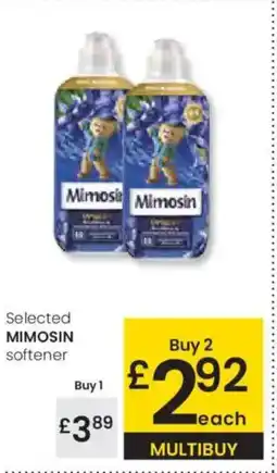 Eroski MIMOSIN Selected softener oferta