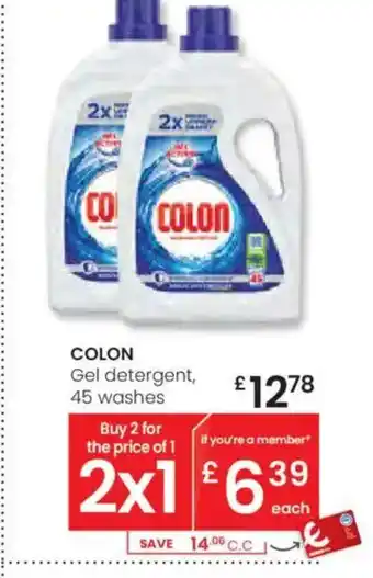 Eroski COLON Gel detergent, 45 washes oferta