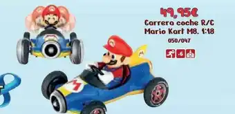 Jugueterías Nikki Carrera Coche R C Mario Kart M8 1:18 oferta
