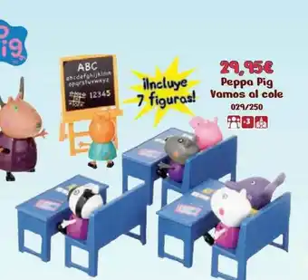 Jugueterías Nikki Peppa Pig Vamos Al Cole oferta