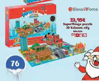 Jugueterías Nikki Superthings Puzzle 3d Kaboom City oferta
