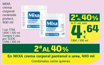 HiperDino ΜΙΧΑ crema corporal ceramide protect oferta