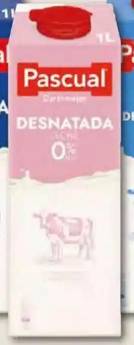 Unide Supermercados PASCUAL Leche desnatada oferta