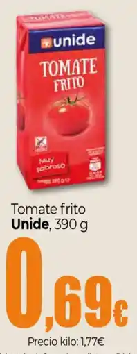 Unide Supermercados UNIDE Tomate frito oferta