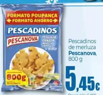 Unide Supermercados PESCANOVA Pescadinos de merluza oferta