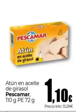 Unide Supermercados PESCAMAR Atún en aceite de girasol oferta