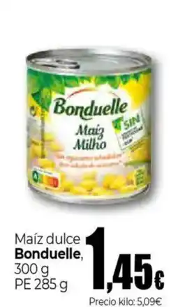 Unide Supermercados BONDUELLE Maíz dulce oferta